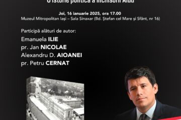 Lansare de carte la Iasi- Joi 16.01.2025